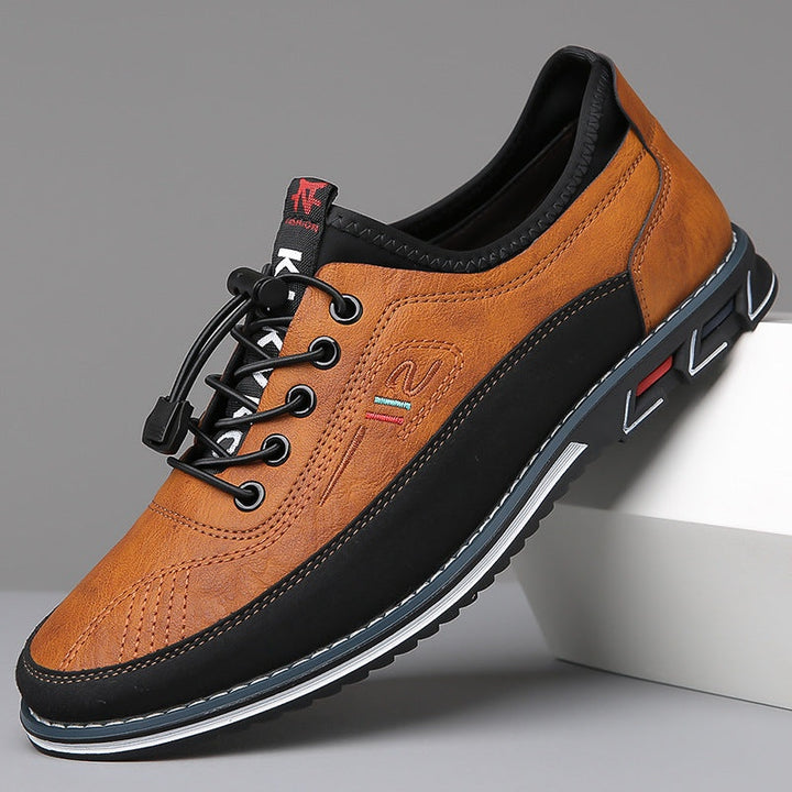 Alexis | Chaussure Homme Cuir Hiver Lacets Semelle Épaisse