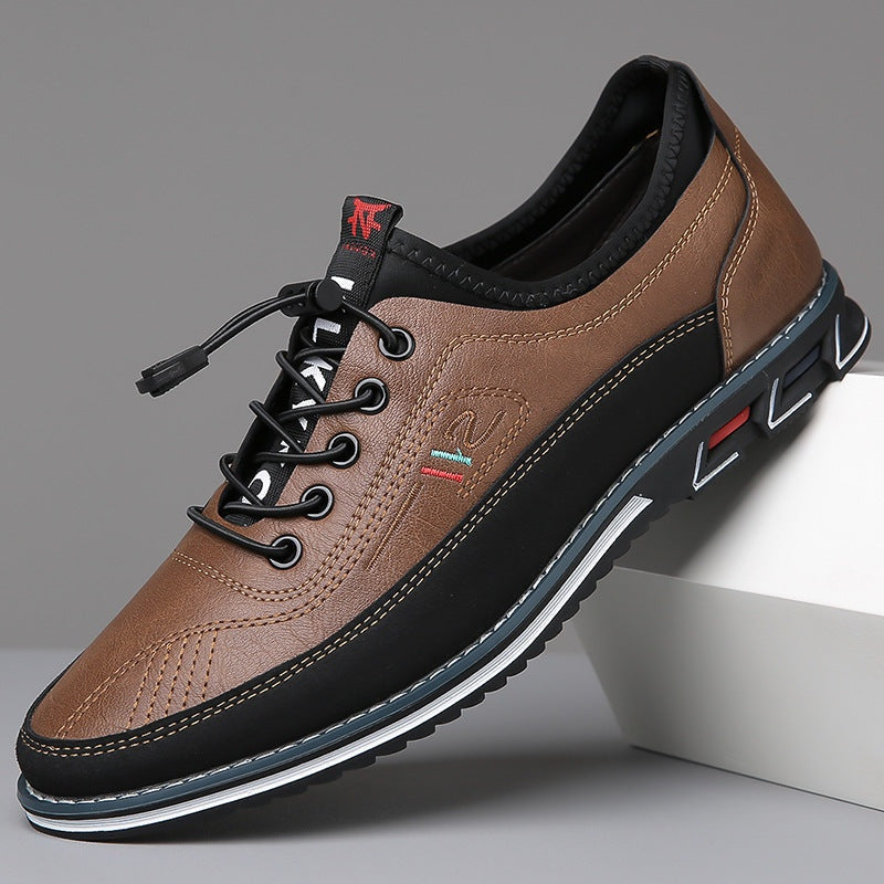 Alexis | Chaussure Homme Cuir Hiver Lacets Semelle Épaisse