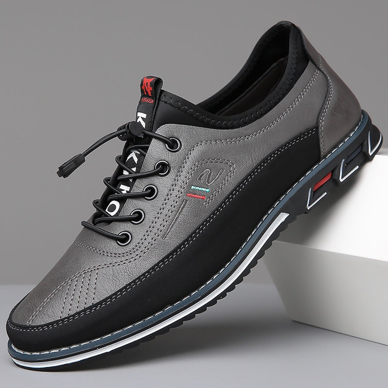 Alexis | Chaussure Homme Cuir Hiver Lacets Semelle Épaisse
