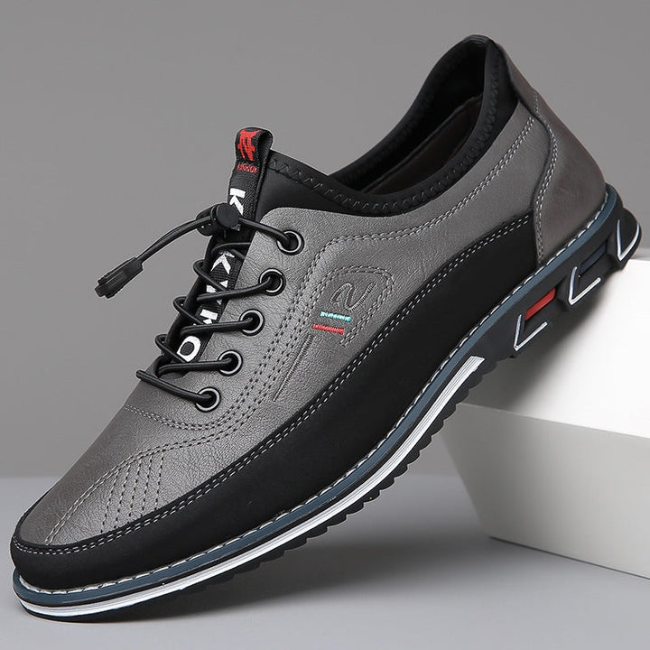 Alexis | Chaussure Homme Cuir Hiver Lacets Semelle Épaisse