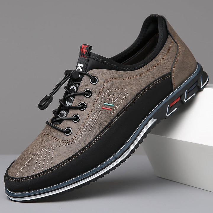 Alexis | Chaussure Homme Cuir Hiver Lacets Semelle Épaisse