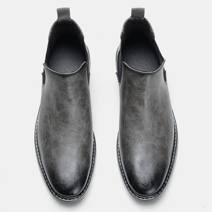 Alice | Chelsea Boots Cuir Vegan Femme Bout Rond Élastique
