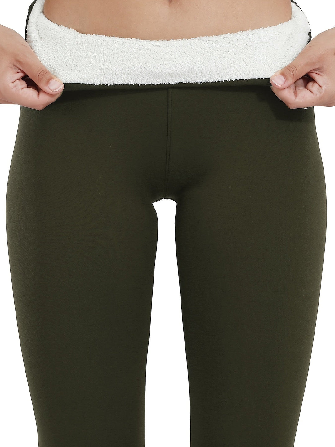 Alice | Legging Femme Taille Haute Thermique Doublé
