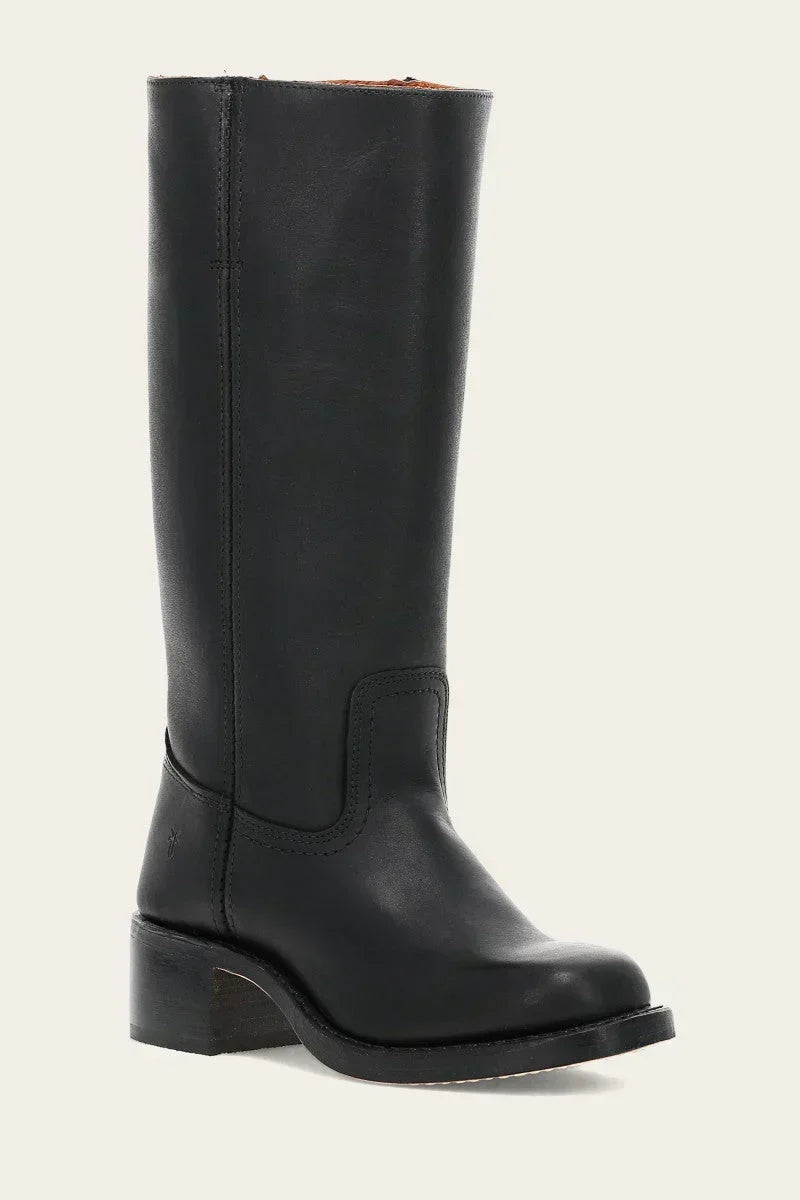 Anaïs | Bottes Cuir Femme Hautes à Talon Western