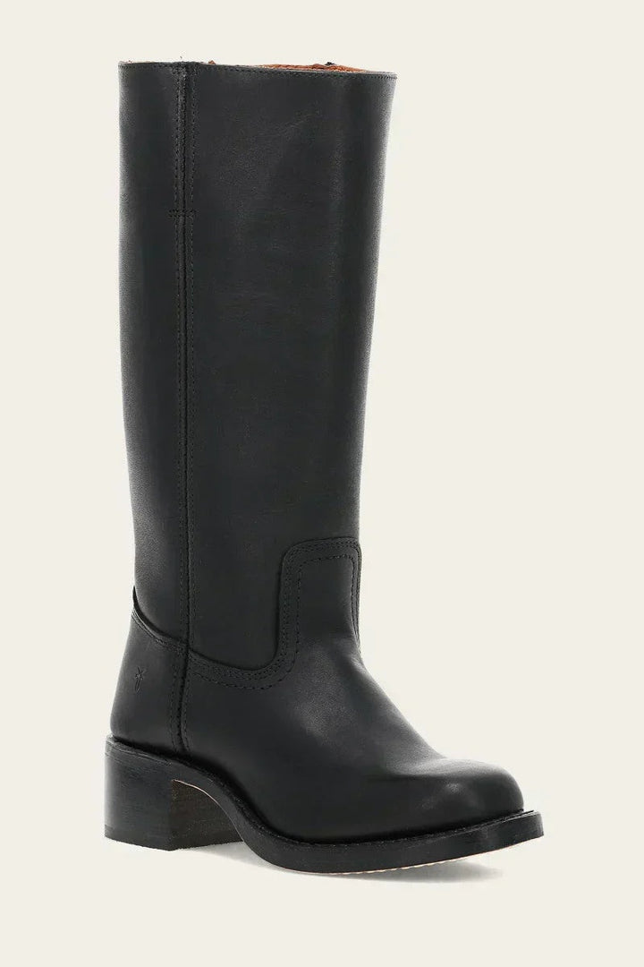 Anaïs | Bottes Cuir Femme Hautes à Talon Western