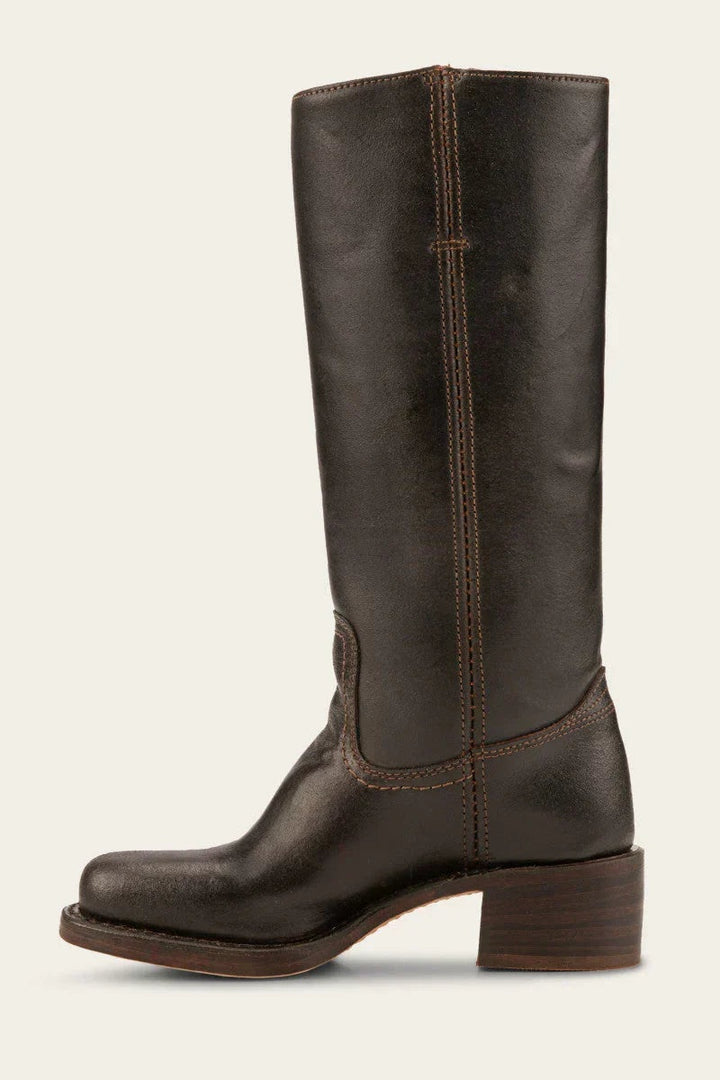 Anaïs | Bottes Cuir Femme Hautes à Talon Western