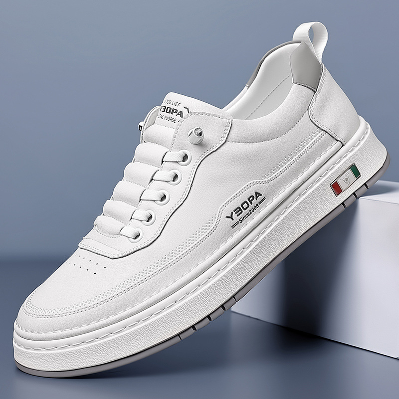 Antoine | Basket Cuir Homme Sneakers Luxe Semelle Épaisse