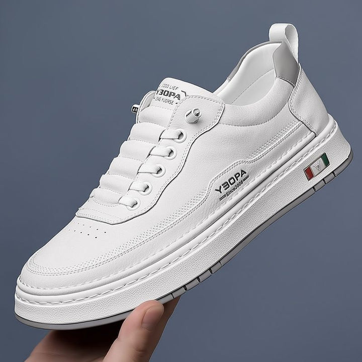 Antoine | Basket Cuir Homme Sneakers Luxe Semelle Épaisse