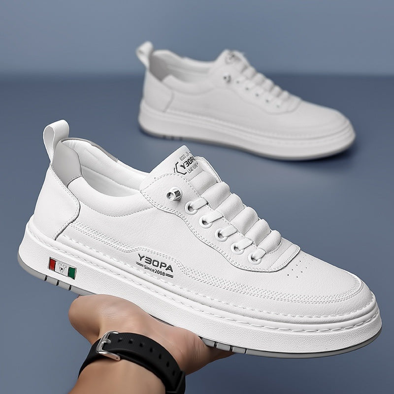 Antoine | Basket Cuir Homme Sneakers Luxe Semelle Épaisse