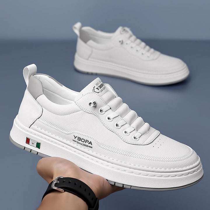 Antoine | Basket Cuir Homme Sneakers Luxe Semelle Épaisse