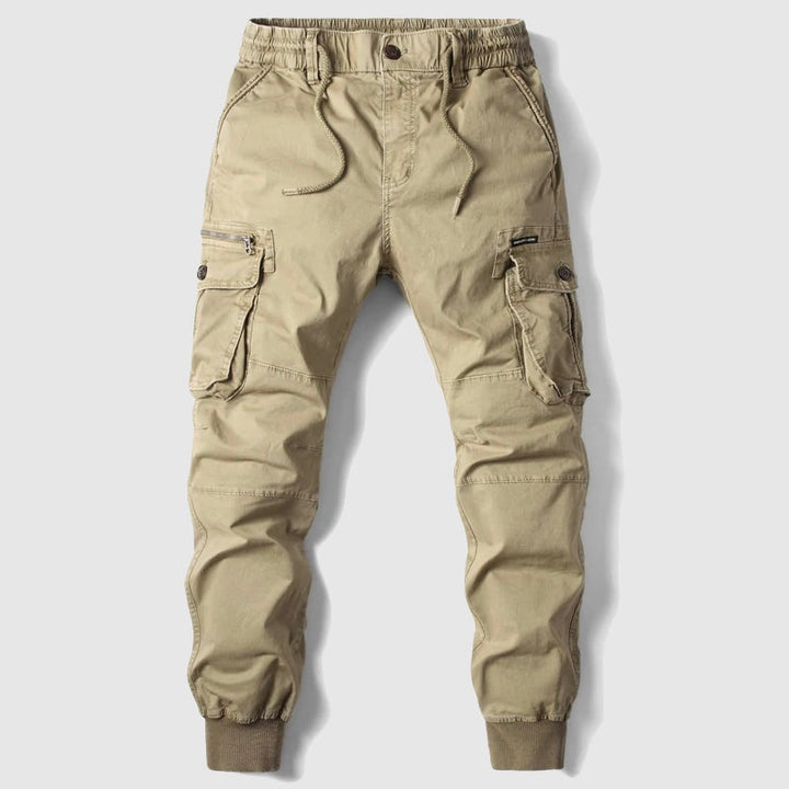 Antoine | Pantalon Cargo Jogger Homme Taille Élastique Multi-Poches