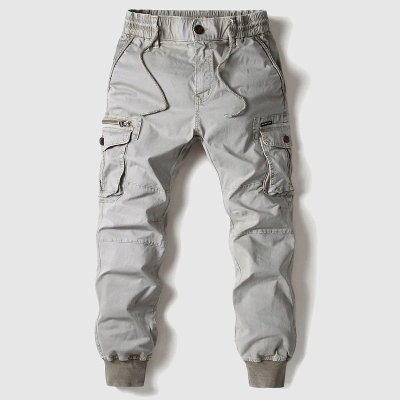 Antoine | Pantalon Cargo Jogger Homme Taille Élastique Multi-Poches