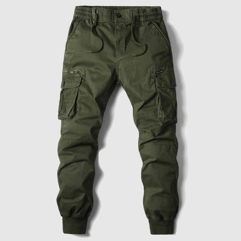 Antoine | Pantalon Cargo Jogger Homme Taille Élastique Multi-Poches
