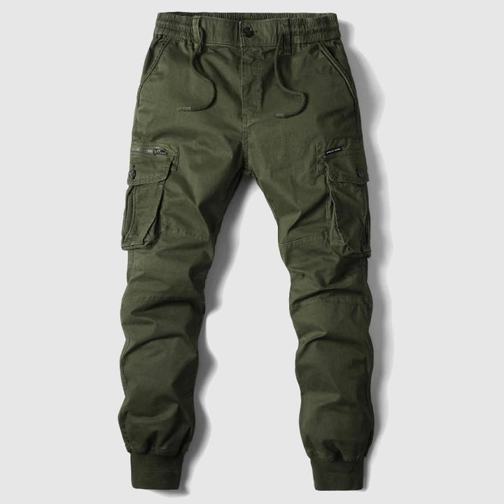 Antoine | Pantalon Cargo Jogger Homme Taille Élastique Multi-Poches