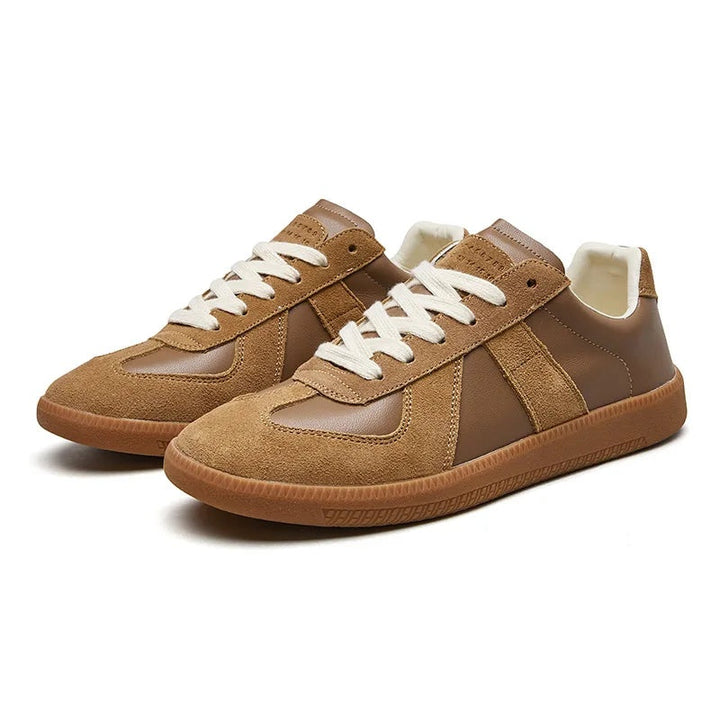 Baptiste | Basket Cuir Homme Lacets Semelle Gomme