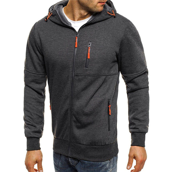 Baptiste | Sweat à Capuche Homme Zippé Multi-Poches