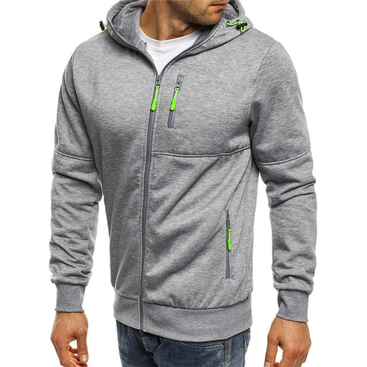 Baptiste | Sweat à Capuche Homme Zippé Multi-Poches