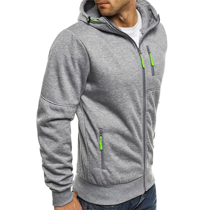 Baptiste | Sweat à Capuche Homme Zippé Multi-Poches