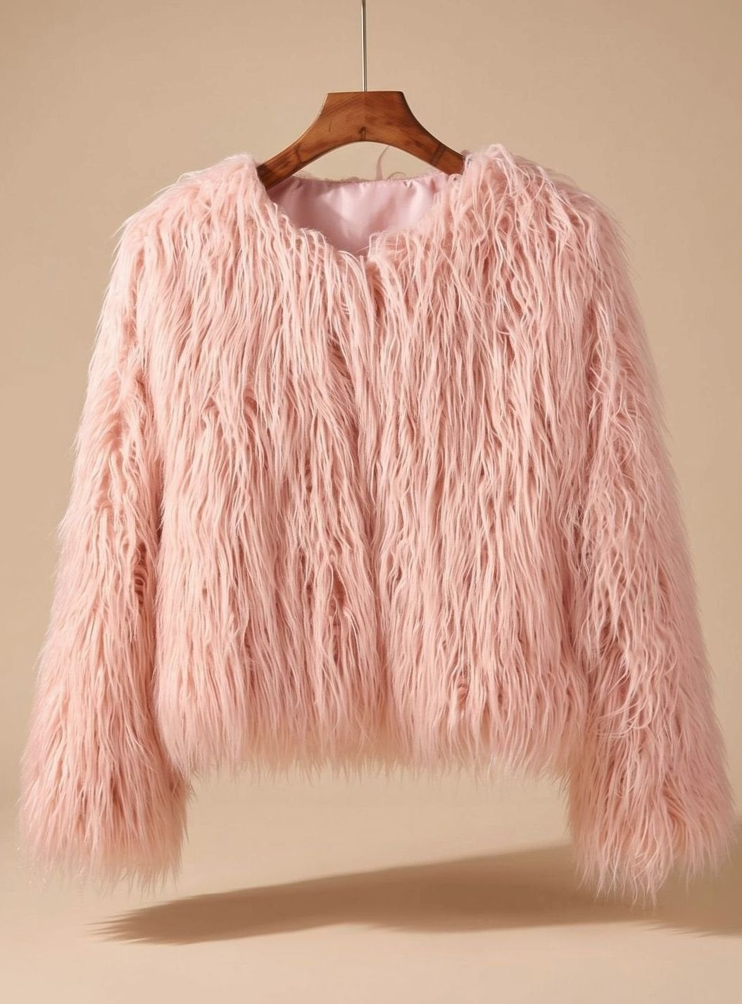 Camille | Manteau Fausse Fourrure Femme Court Shaggy
