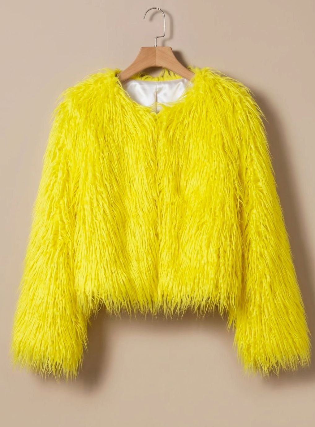 Camille | Manteau Fausse Fourrure Femme Court Shaggy