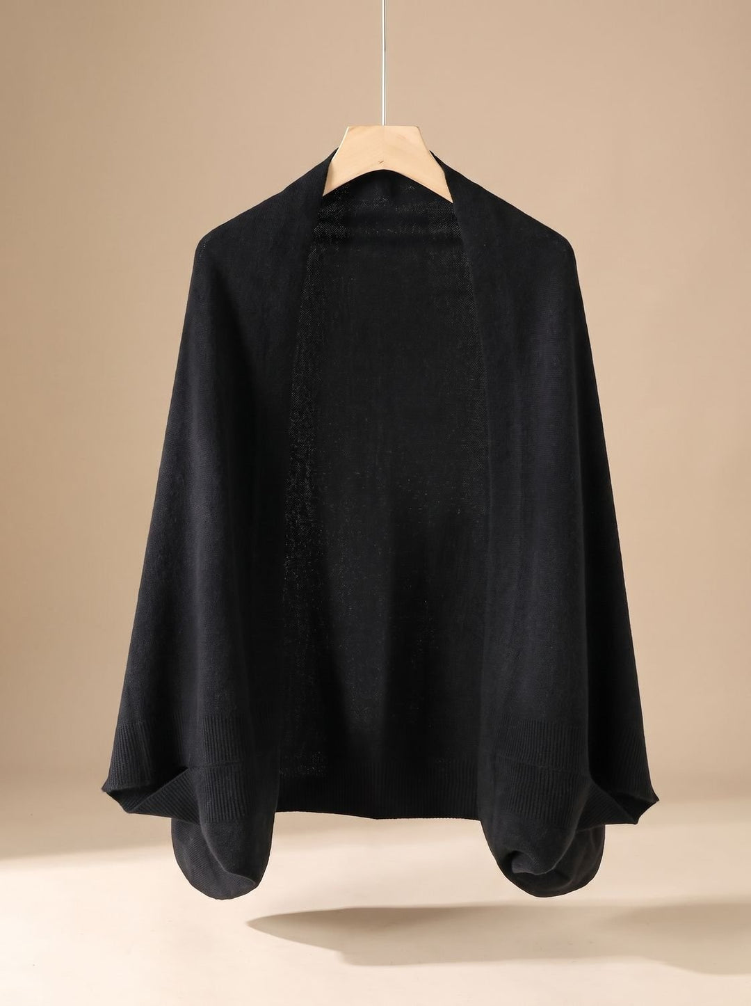 Capucine | Poncho Écharpe en Maille Cachemire Femme Oversize