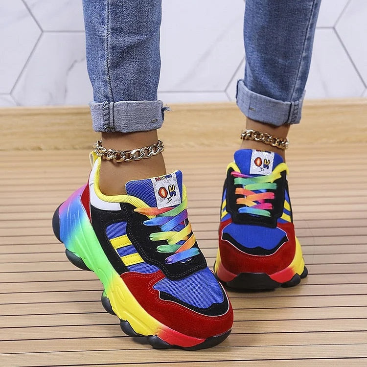 Céline | Chaussures Orthopédiques de Course Femme Semelle Plateforme