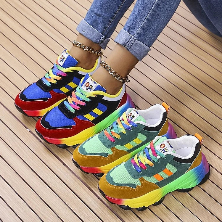 Céline | Chaussures Orthopédiques de Course Femme Semelle Plateforme