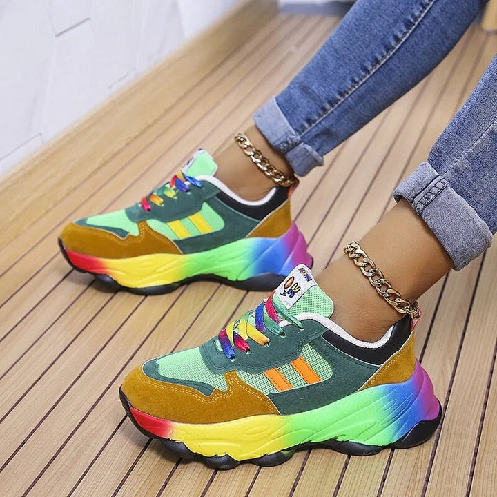 Céline | Chaussures Orthopédiques de Course Femme Semelle Plateforme