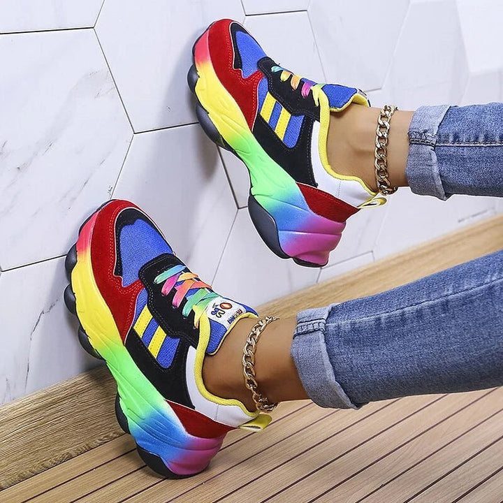 Céline | Chaussures Orthopédiques de Course Femme Semelle Plateforme