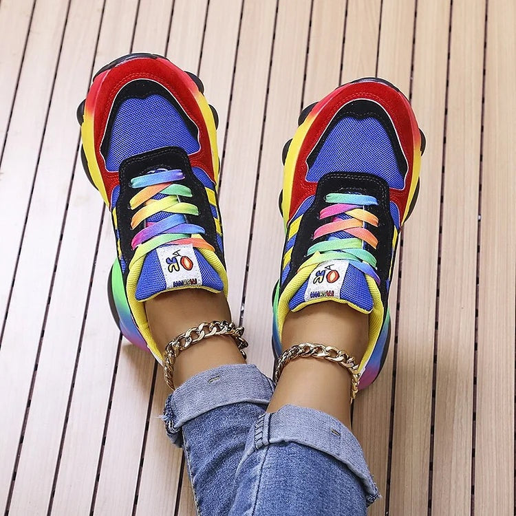 Céline | Chaussures Orthopédiques de Course Femme Semelle Plateforme