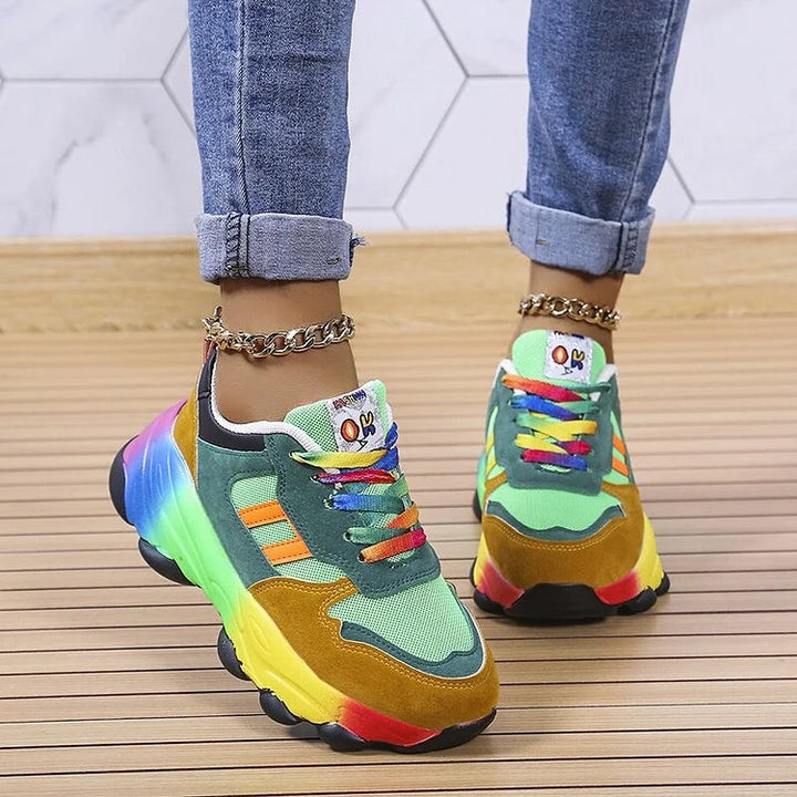 Céline | Chaussures Orthopédiques de Course Femme Semelle Plateforme