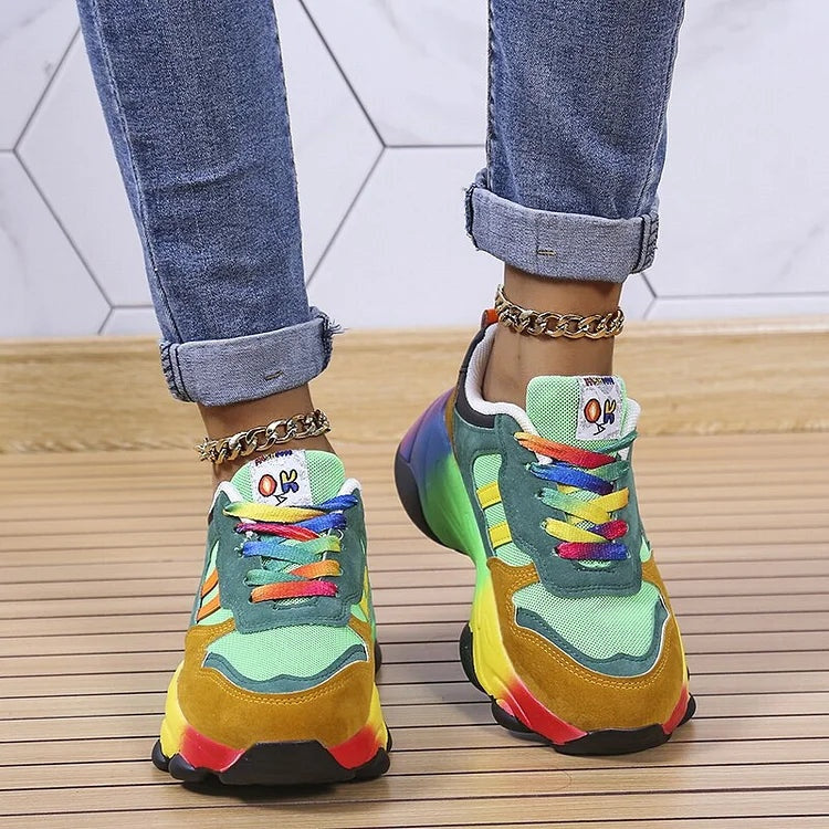 Céline | Chaussures Orthopédiques de Course Femme Semelle Plateforme