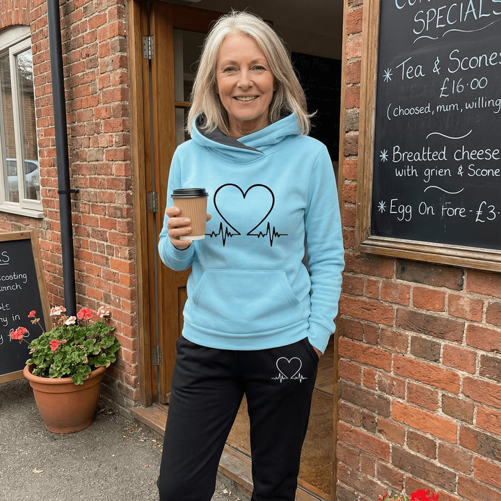 Charlotte | Ensemble Sport Femme Sweat à Capuche Jogging Imprimé