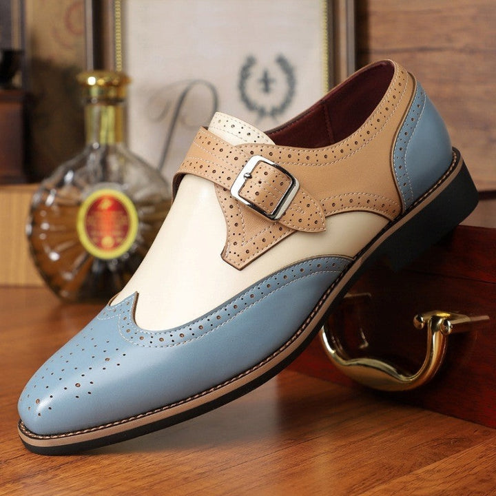 Clément | Chaussure Richelieu Homme Cuir Monk Strap Boucle