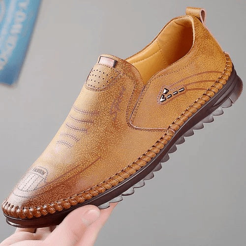 Clément | Mocassins Homme Cuir Couture Main Semelle Confort