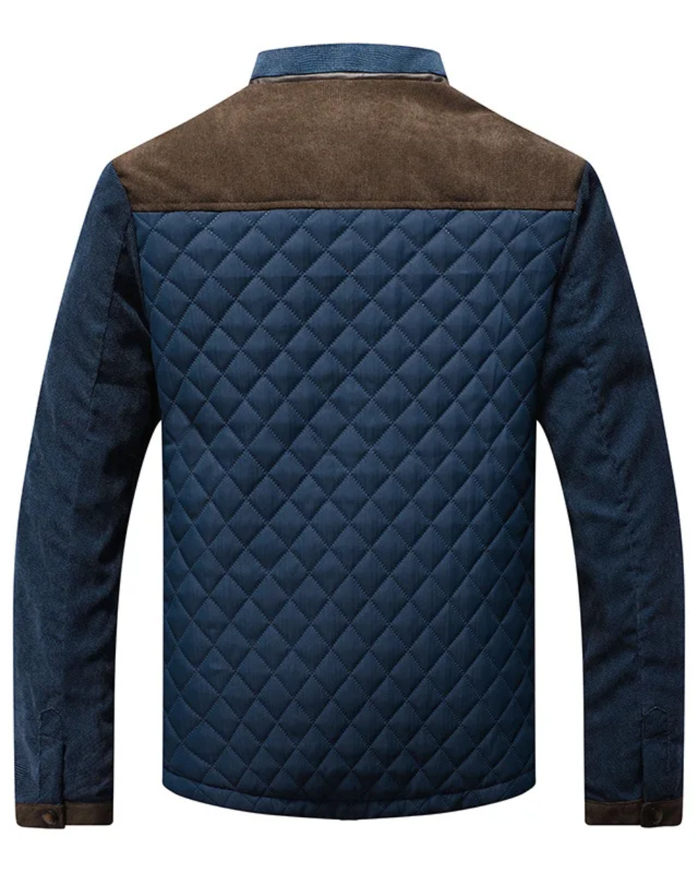 Clément | Veste Matelassée Homme Col Montant Bimatière