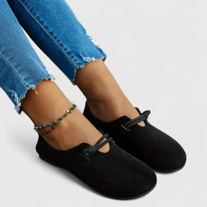 Colette | Mary Jane Shoes Femme Sabrinas Daim Bride Corde