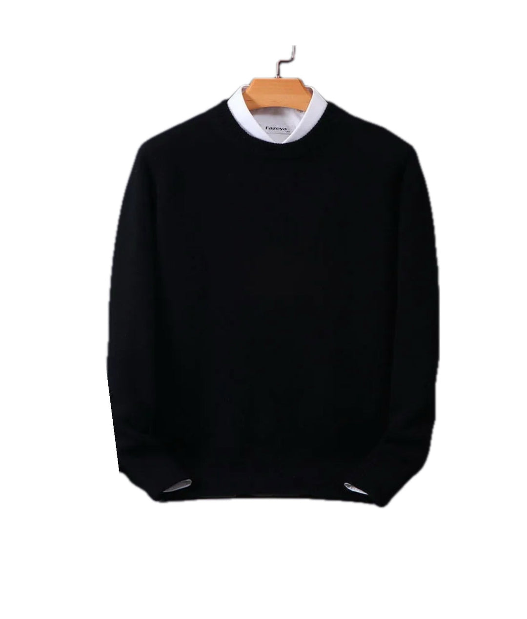 Élodie | Pull en Laine Homme Col Rond Cachemire Doux