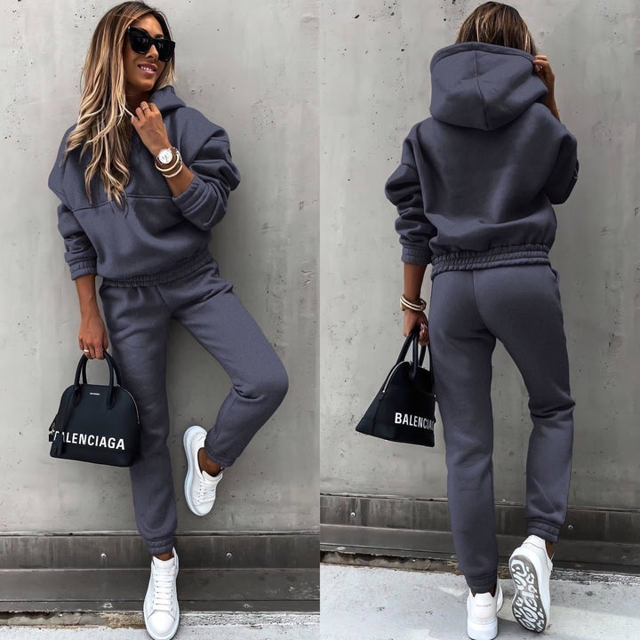 Estelle | Ensemble Survêtement Femme Sweat à Capuche Jogger