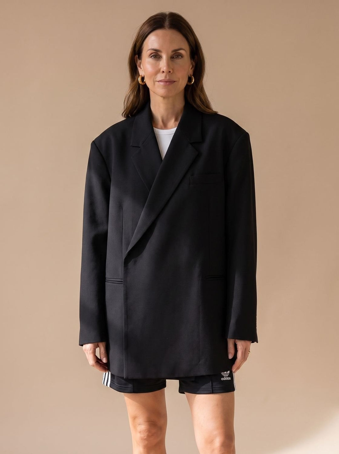 Estelle | Veste Longue Oversize Chic Femme Double Boutonnage