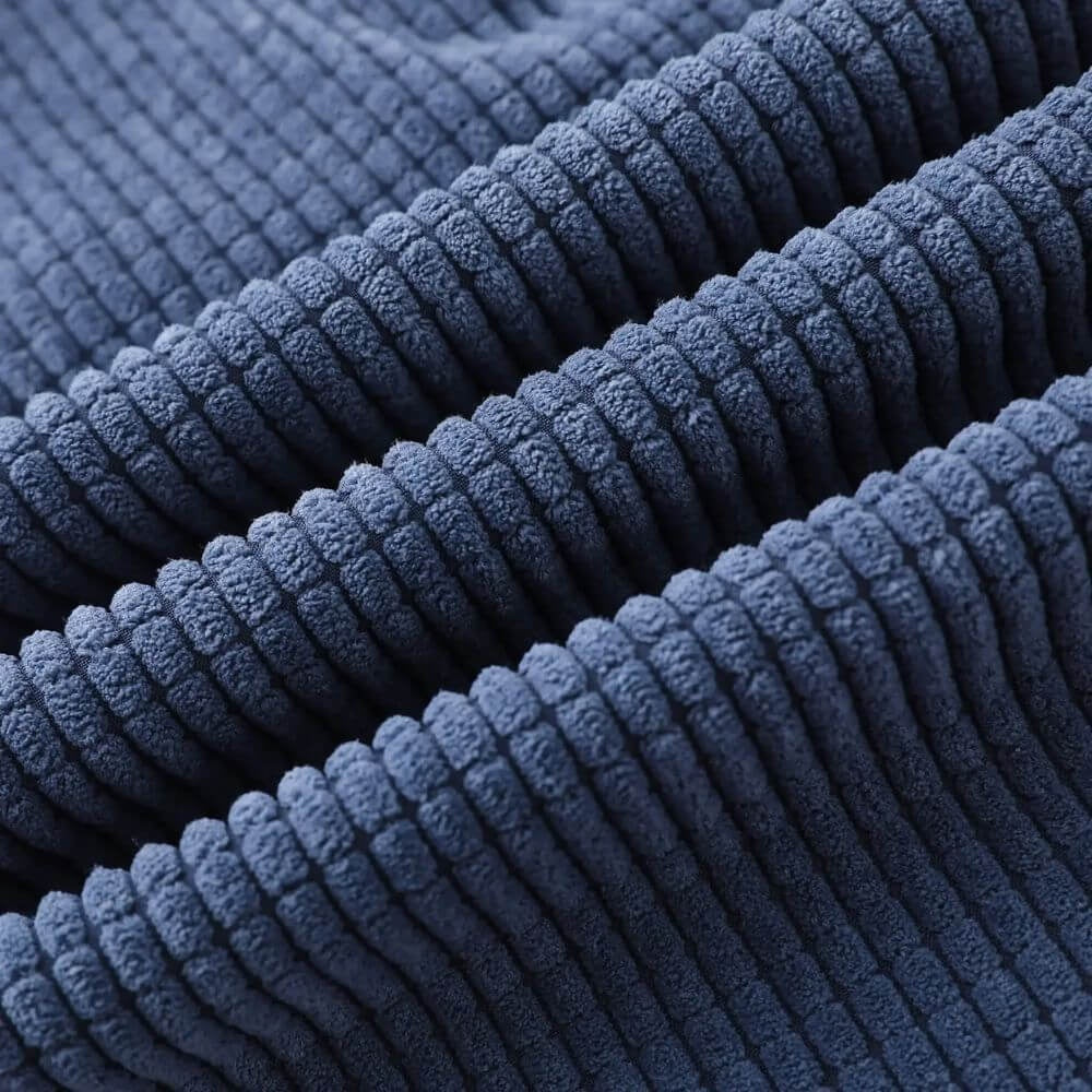 Étienne | Pantalon Velours Côtelé Homme Coupe Droite Taille Élastique