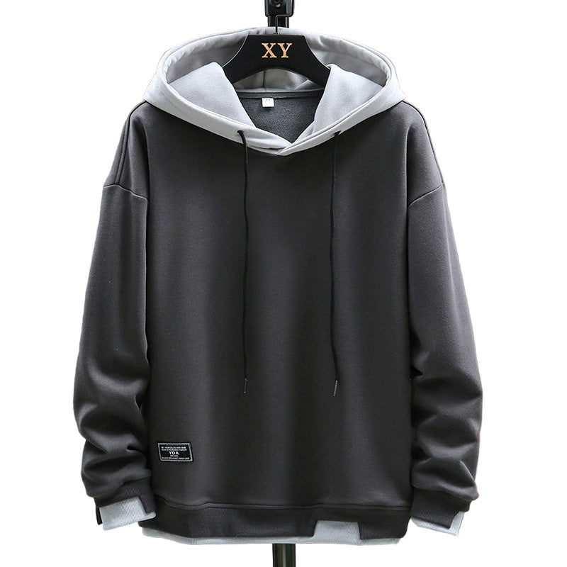 Étienne | Sweat à Capuche Homme Coupe Oversize Bicolore