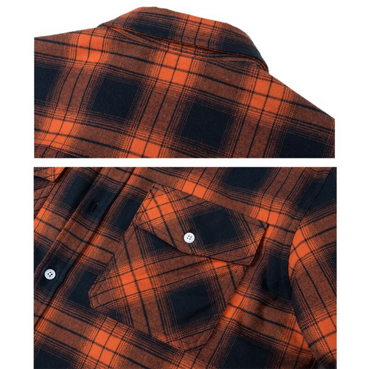 Étienne | Veste Sherpa Homme à Carreaux Doublure Intérieure
