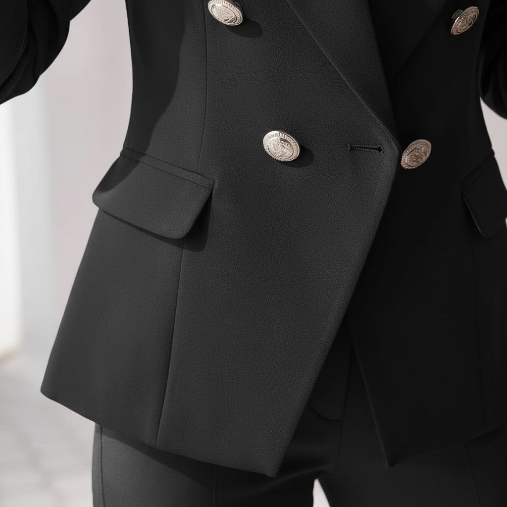 Florence | Ensemble Tailleur Veste Pantalon Femme Slim Fit Chic