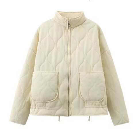 Florence | Veste Matelassée Femme Automne Col Montant