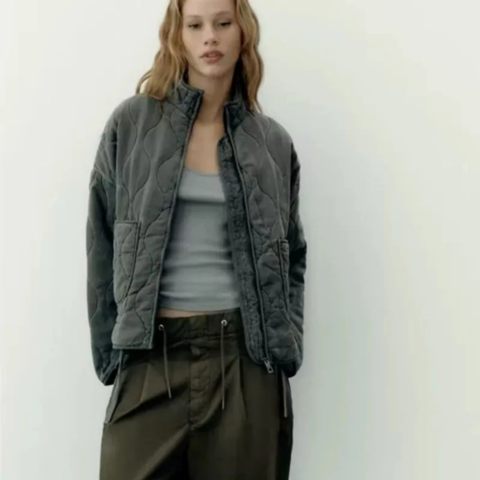 Florence | Veste Matelassée Femme Automne Col Montant