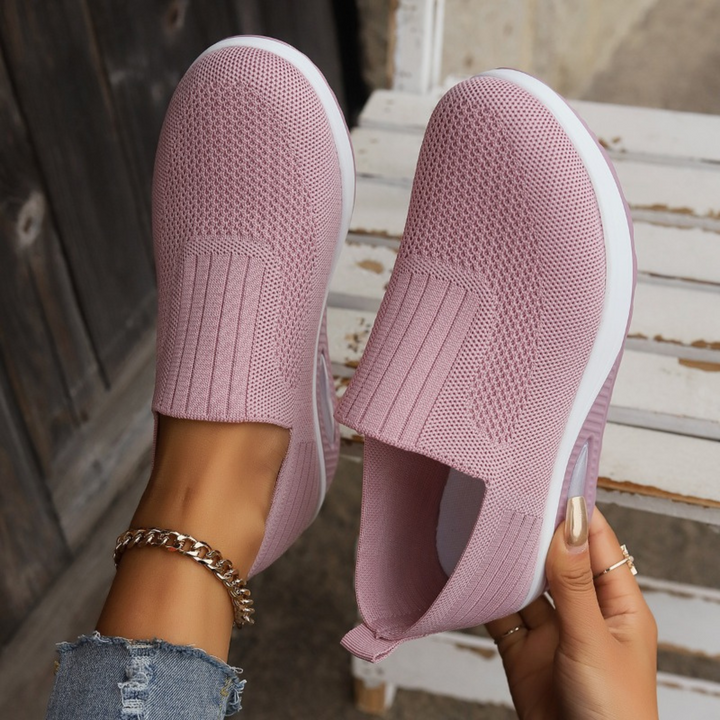 Jade | Mocassin Plateforme Femme Slip-On Semelle Amortissante