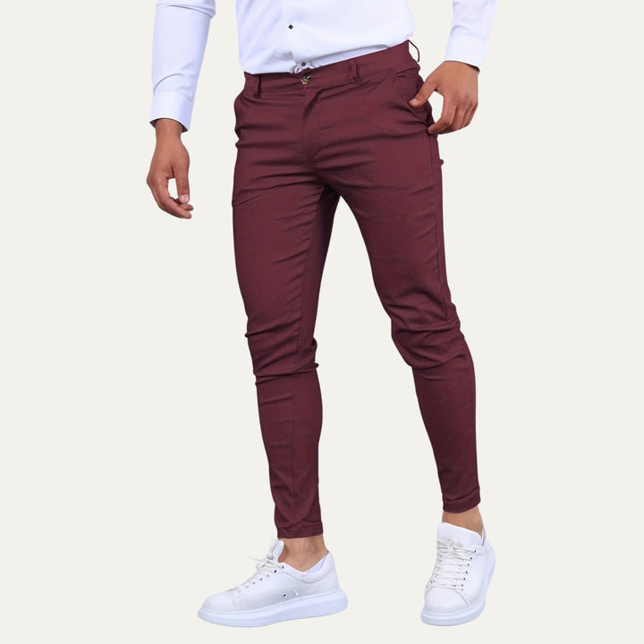 Jules | Pantalon Chino Slim Homme Coupe Ajustée