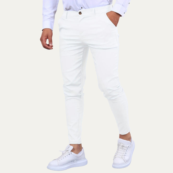Jules | Pantalon Chino Slim Homme Coupe Ajustée