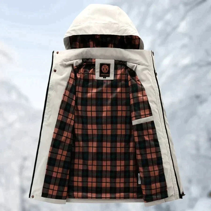 Julien | Veste Imperméable Homme Parka Multipoches Capuche